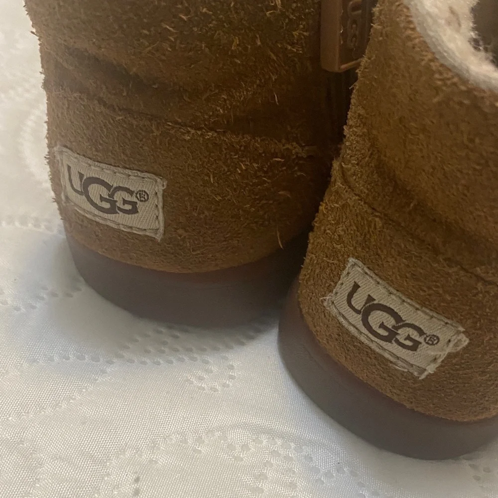 UGG Kids Brown Ankle Boots